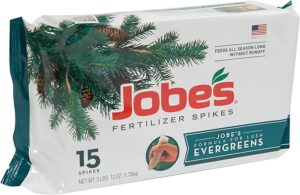 Jobe’s Slow Release Evergreen Fertilizer Spikes