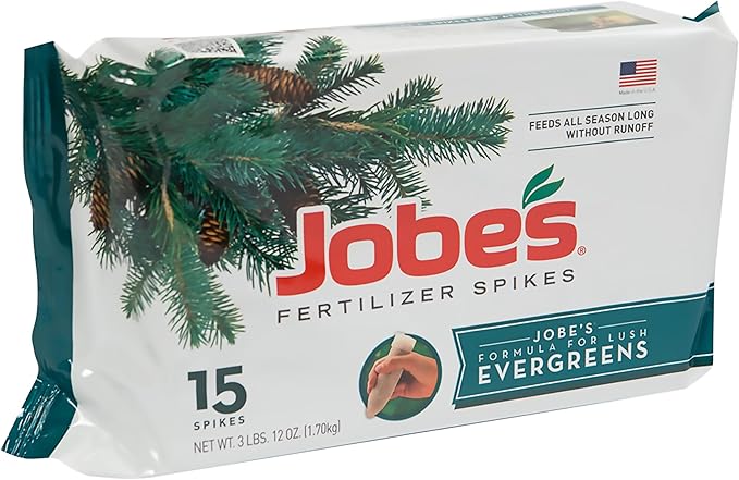 Jobe’s Slow Release Evergreen Fertilizer Spikes