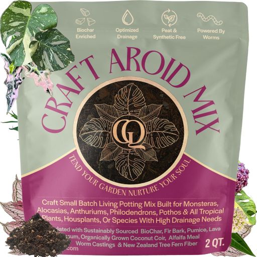 Craft Aroid Potting Mix- Elite Organic Alocasia, Philodendron, Monstera Soil Mix