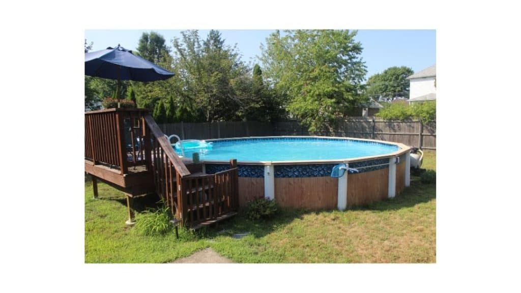 Above Ground Pool Landscaping Ideas To, Above Ground Pool Canopy Ideas