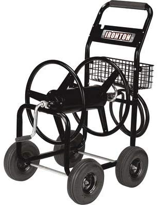 The Ironton Garden Hose Reel Cart - Holds 5/8in. x 300ft. Hose