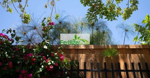 A scenic garden backdrop to accent your landscaping.