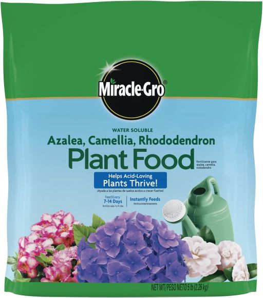 Water Soluble Azalea, Camellia, Rhododendron Plant Food - Fertilizer for Acid-Loving Plants & Flowers, 5 lb.