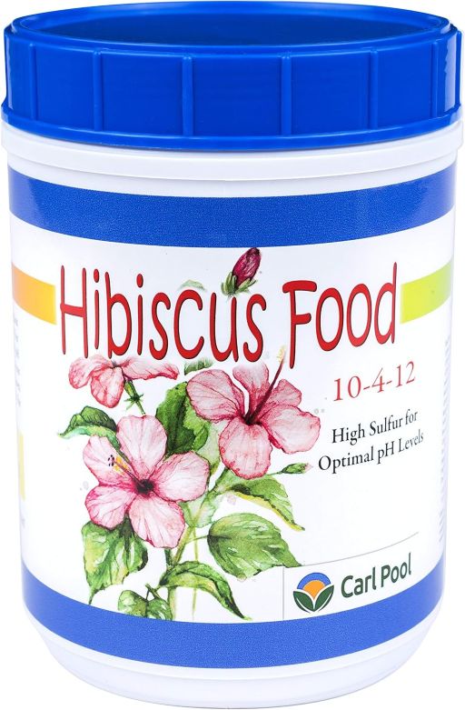 Carl Pool Hibiscus Plant Food 10-4-12 4 Lbs