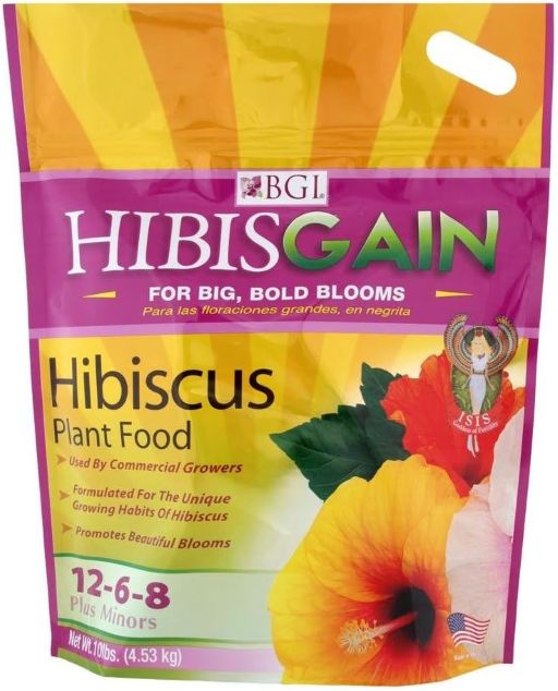 BGI Fertilizers HIBISGAIN, Hibiscus Fertilizer, 10lb Bag