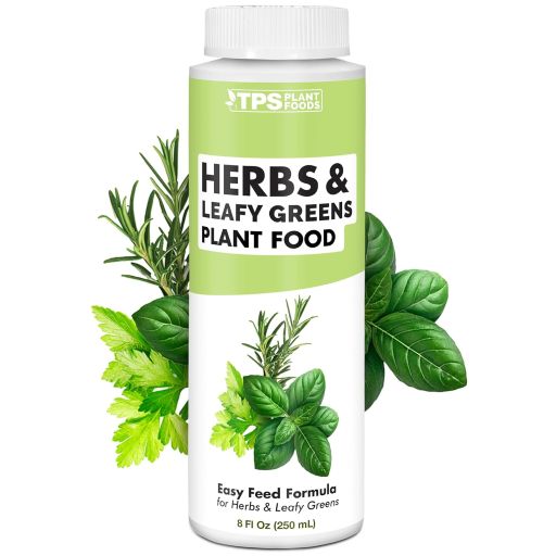 Liquid Fertilizer for All Edible Herbs, Supports Faster Growth, Lush Leaves & Better Flavor, 8 oz